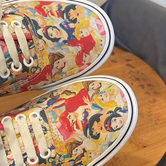 Vans Princess Disney Character Sneakers size 8 1/2 women's - Picture 8 of 10